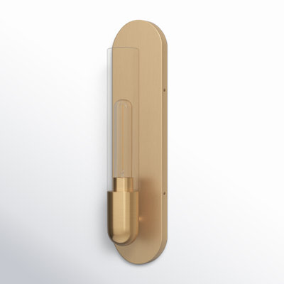 Scout Steel Flush Mounted Sconce
