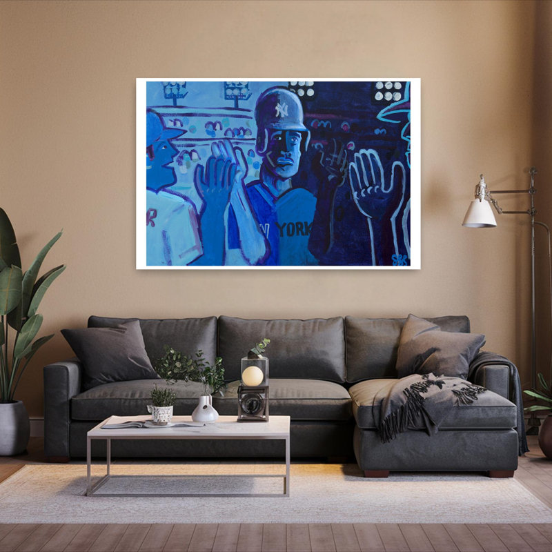 Art contemporain, art mural contemporain, H 60 po x l 40 po