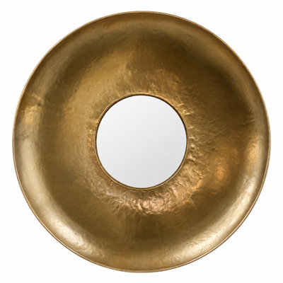 Valdoro Round Metal Mirror