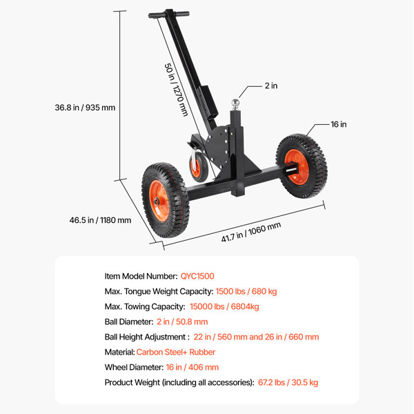 Dimensions du produit