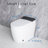 Olio Elongated Smart Toilet With Heated Bidet Seat And Auto Flush Technology