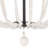 Chrisha 16'' W 4-Light Dimmable Steel Chandelier-663332434
