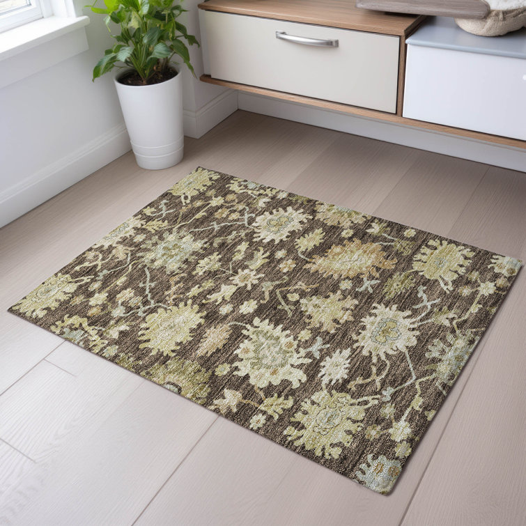Premium Machine Washable Gurubaksh AMF1150 Global Rug