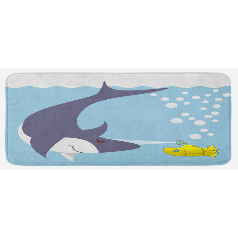 Tapis de cuisine sous-marin