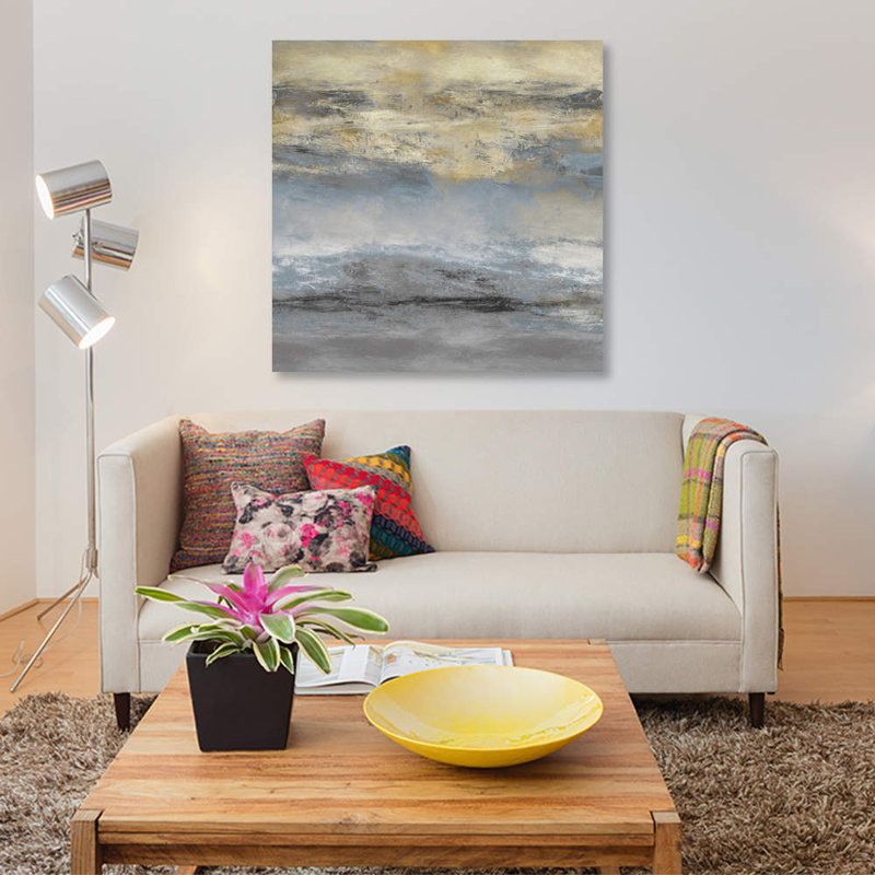 « terra », reproduction sur toile, H 12 po x l 12 po x P 0,75 po, Pas de tapis, Toile tendue