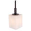 Luminaire suspendu carré 1 lumières Thiede-881431816-884797479