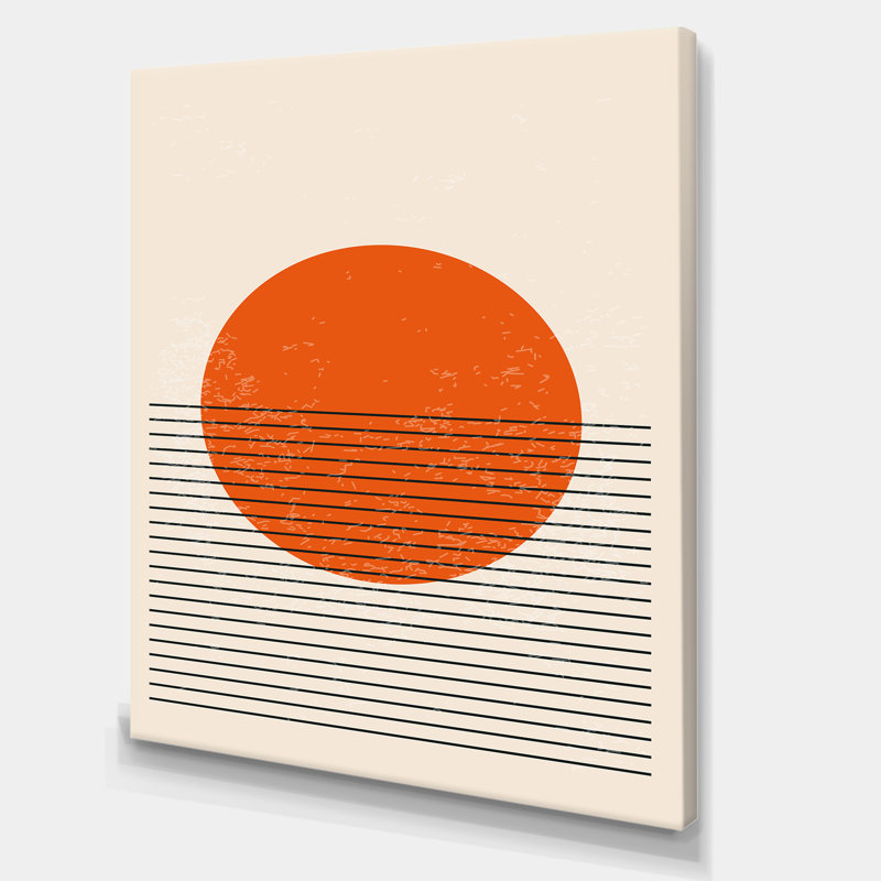 «Minimal Geometric Compostions of Elementary Forms XIII», reproduction d'impression sur toile, H 32 po x l 24 po, Sans cadre