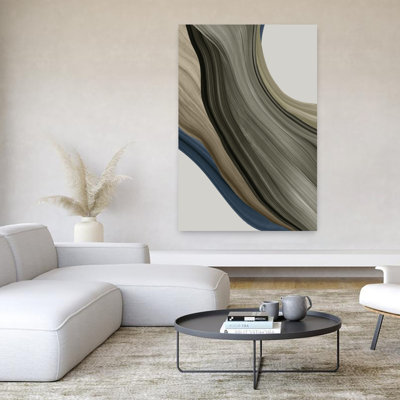 Bark And Shadow II Abstract Modern Organic Art