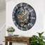Solid Wood Wall Clock-1163169024
