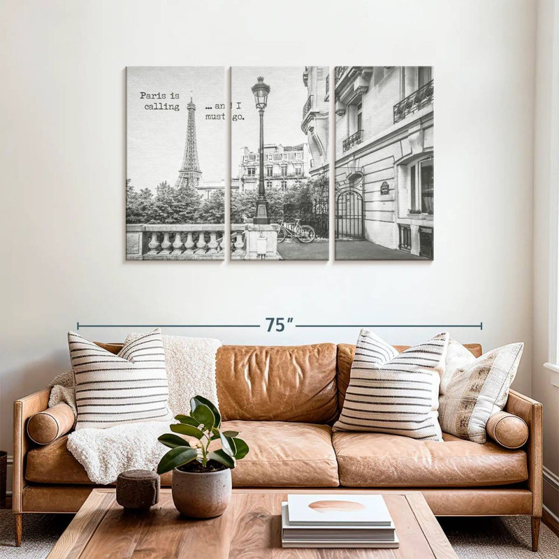 Rorry Paris Is Calling, 36" H x 57" W