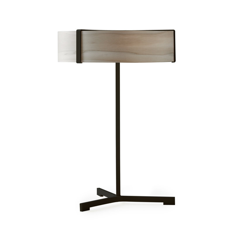 Thesis LED Table Lamp, Ivory White, Matte Black