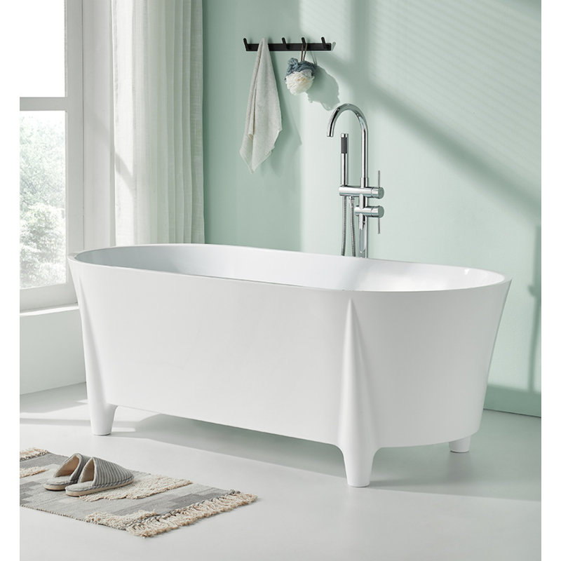Baignoire de style européen moderne et simple, Blanc
