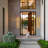 Barde Slender Sideway Outdoor Hardwired Bar Wall Sconce with LED Light Source-283586579