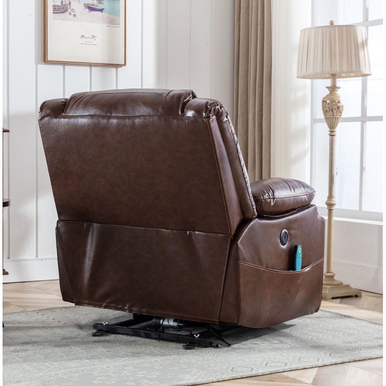 Bonzy Home 41'' W Super Soft And Oversize Dual Motor Power Lift