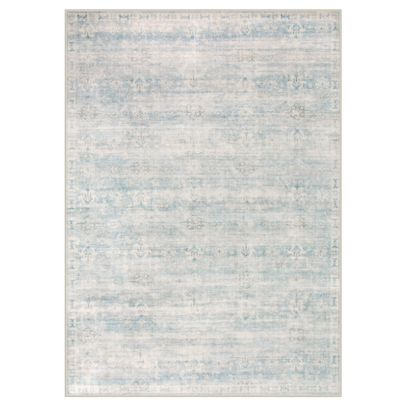 Tapis tribal New French, Rectangle 5 pi x 7 pi