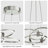Alliber 3-Light 36" Modern Square/Rectangle Led Chandelier With Aluminum Frame-1969294581-1902609488