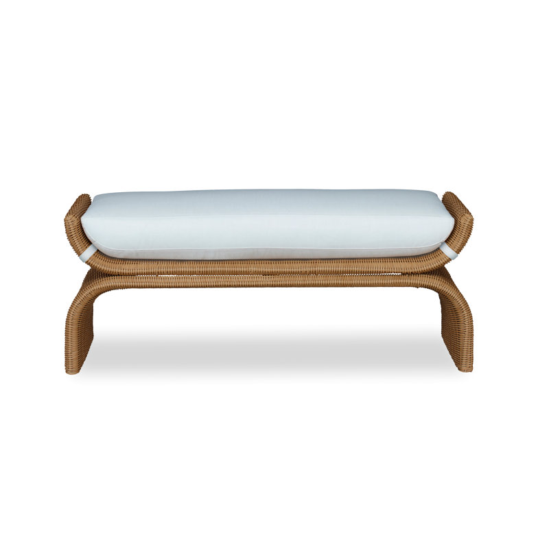 August Patio Bench, Azure 71617L51