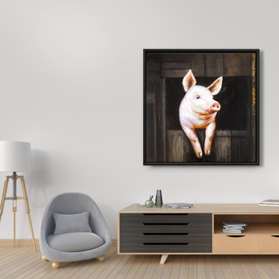 " Smiling Pig "