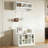 Mounah Hall Tree 35.4'' Wide with Bench and Shoe Storage-644491385