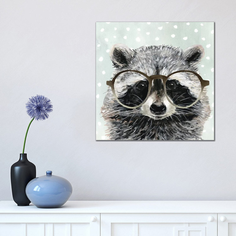 Four-eyed Forester IV by Victoria Borges - Wrapped Canvas Painting, 30.48 cm H x 30.48 cm W
