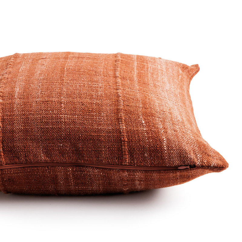 Kana Outdoor Pillow-Kana Rust-20"X20", Kana Rust