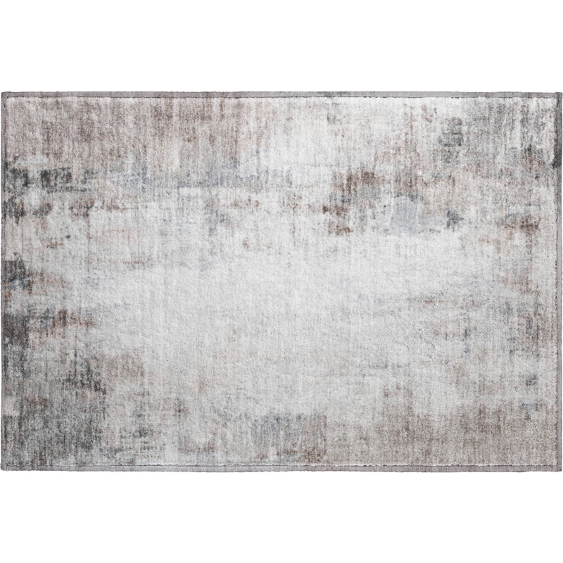 Premium Machine Washable Mayfield  modern Rug, 1'8" x 2'6", Taupe