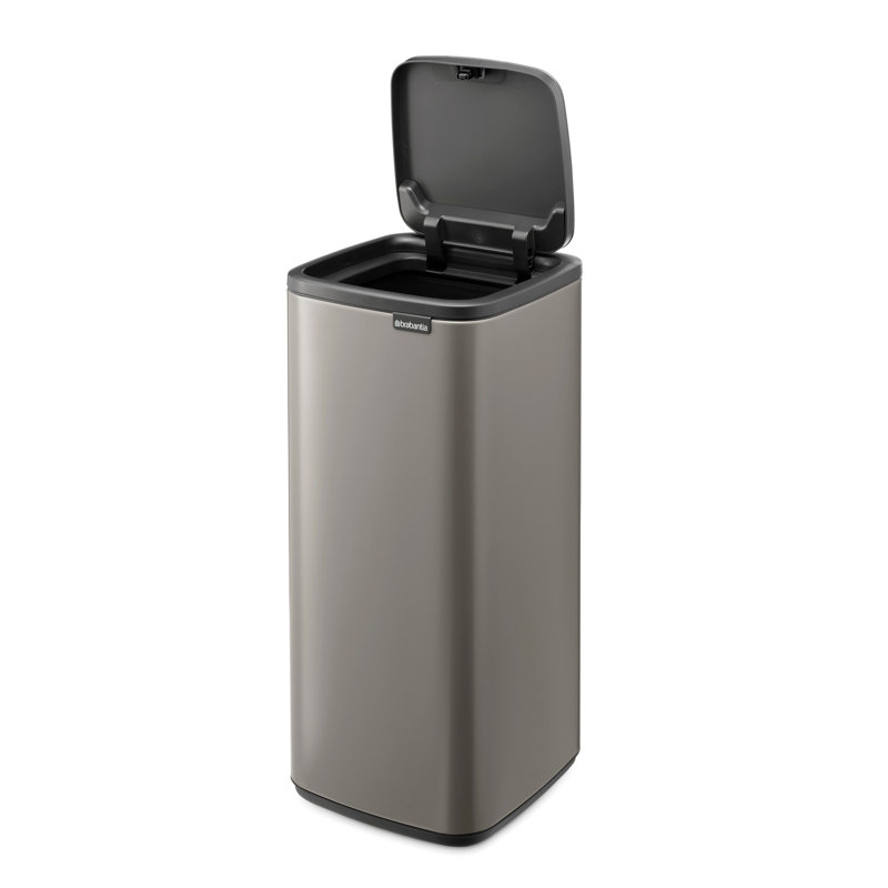 Poubelle Bo Touch, 8 gallons (30 litres), Platine