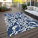 Chayden Washable Damask Indoor / Outdoor Rug