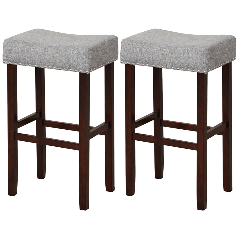 Tabouret de bar 29 po Tressa, gris