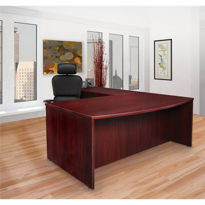 Paizlea Rectangular Executive Desk by Inbox Zero