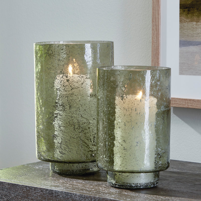 10.13'' H Glass Candle Accessories