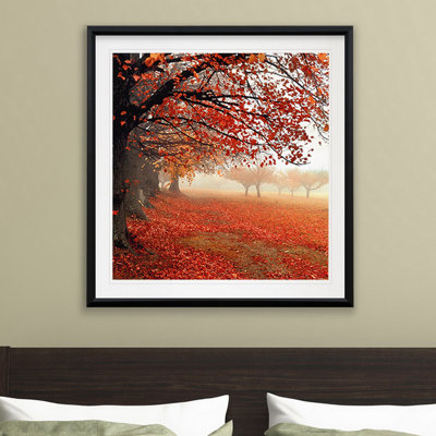 All For Show - Matted and Framed Under Acrylic Glass, Large Living Room Wall Art