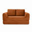 Canapé-lit pliant convertible 2-en-1, canapé-lit en velours côtelé avec 2 * coussins, causeuse modulaire rembourrée et désossée avec lit escamotable, canapé-lit pliant modulaire pour le salon-1036431497