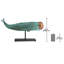 Sculpture d'art populaire baleine