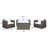 Hardesty 4 Piece Rattan Sofa Seating Group with Cushions-849026410