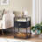 Audrinah 15.7'' W Metal Nightstand-665052355