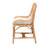 Brisco Modern Bohemian Rattan Dining Chair