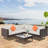 Leisel 81.1'' Wicker Outdoor Patio Sectional Set-1430752365-1430752364