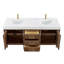Double Bathroom Vanity with Top