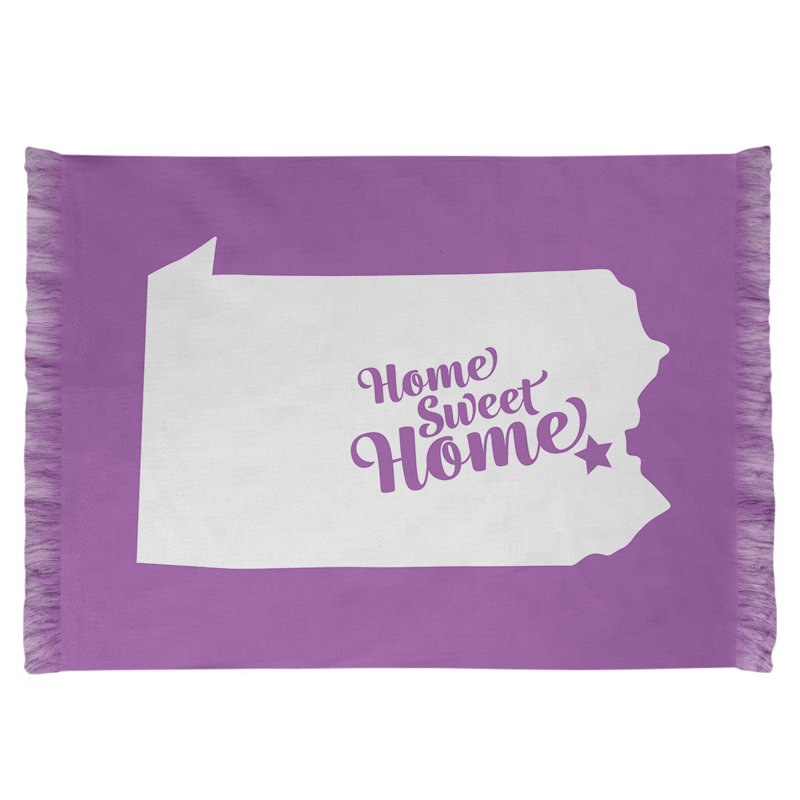 Tapis de zone mauve allentown the home
