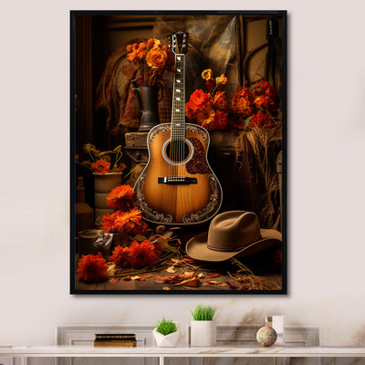 Yenis Music Country Ballad Warm II - reproduction sur toile