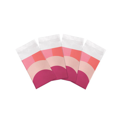 Color Block Cotton Blend Square Napkins