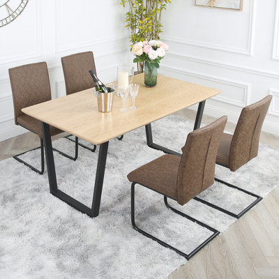 Asfand 4 - Person Dining Set