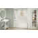 SIGNATURE® Rectangle Flat Front 6632 Skirted Soaking LH Access Panel Oyster