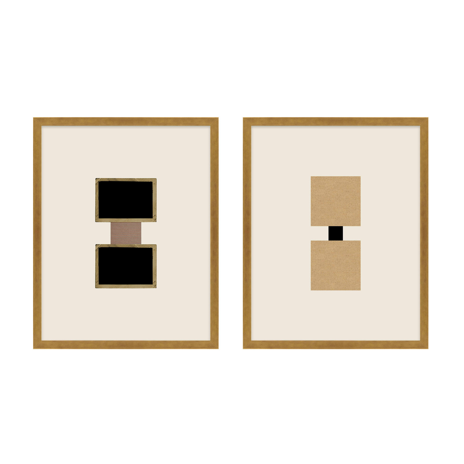 Column by Eleni Psyllaki For Paradissi Digital Art, Gold Framed, 50" H x 40" W  x 1.25" D