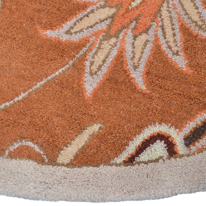 Tapis ronds touffetés à la main Abingd, Rond 8 pi