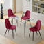 Bircan Glass Top Metal Base Dining Table