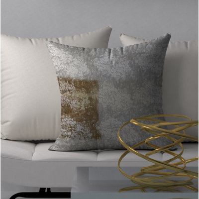 Abstract Reversible Throw Pillow