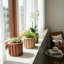Pot rond rond Strata - brun foncé-285690614