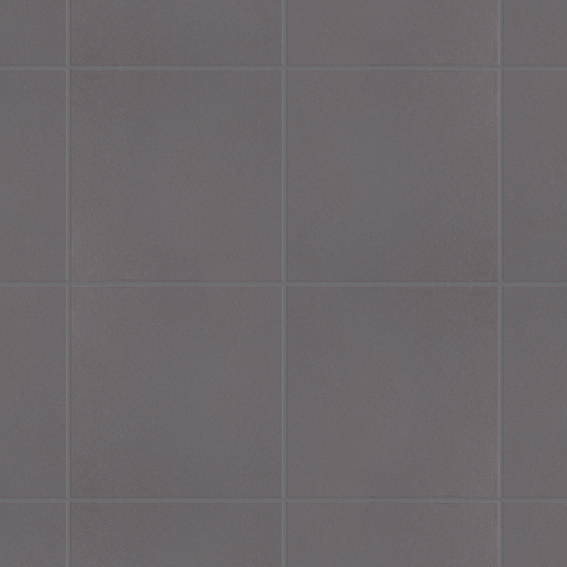 Quarry 6" x 6" Ceramic Wall & Floor Klinker Tile in Black
